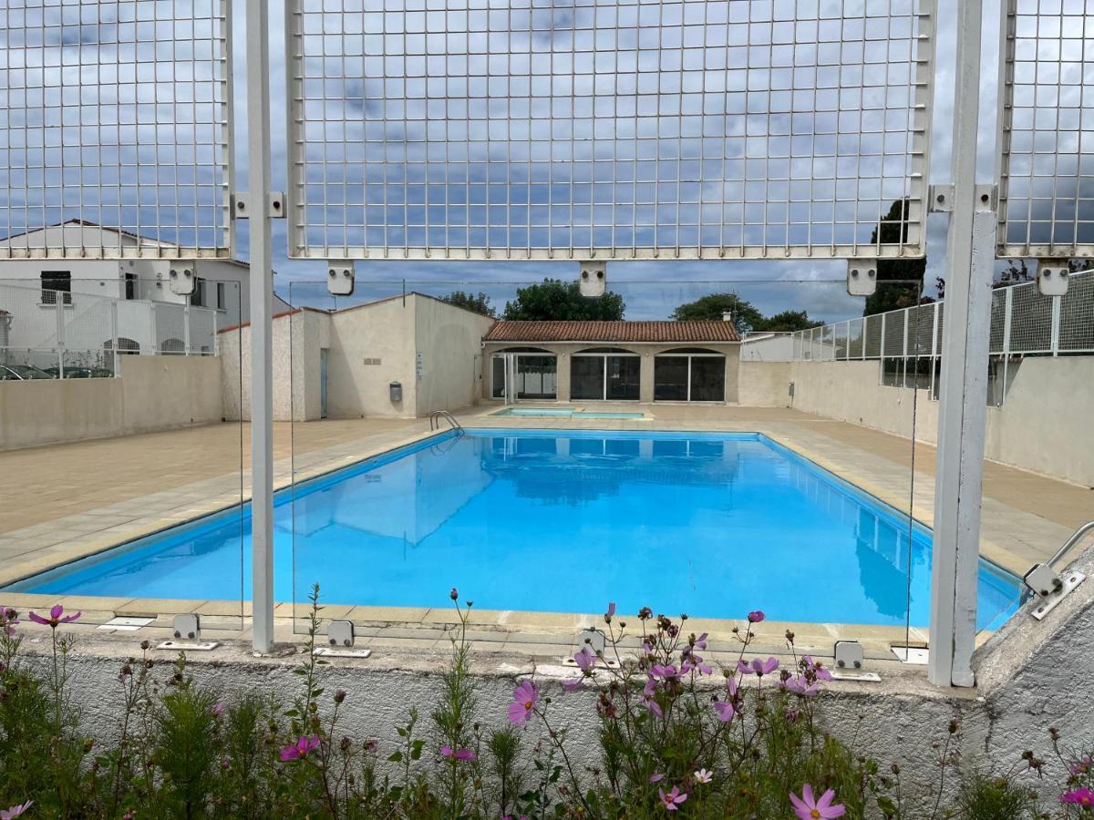 Agreable Maison, Plage A 400M, Jardin, Piscine Et Tennis Saint-Palais-sur-Mer Exterior photo